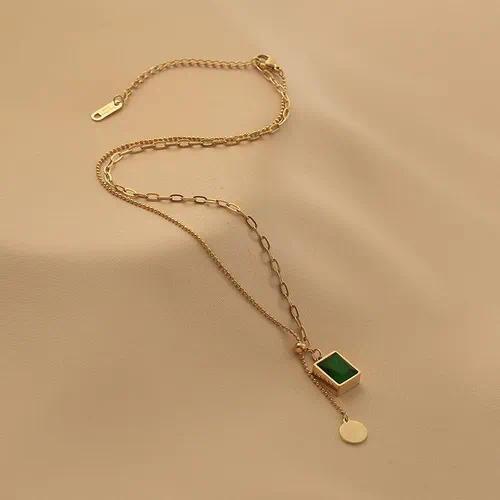 Collar dorado 18K