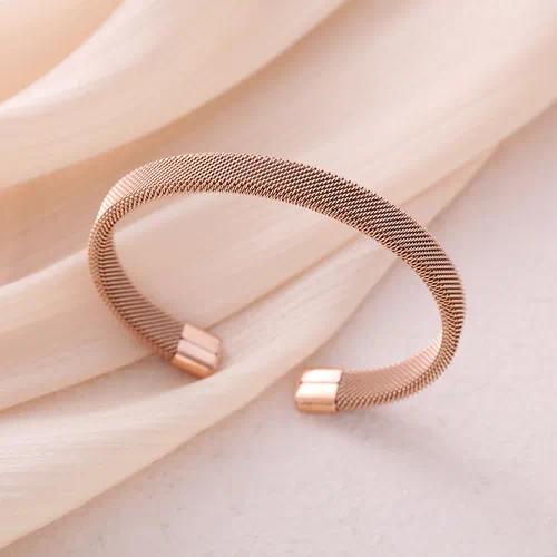 Pulsera simple rose gold*