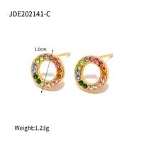 Aretes circulo colores